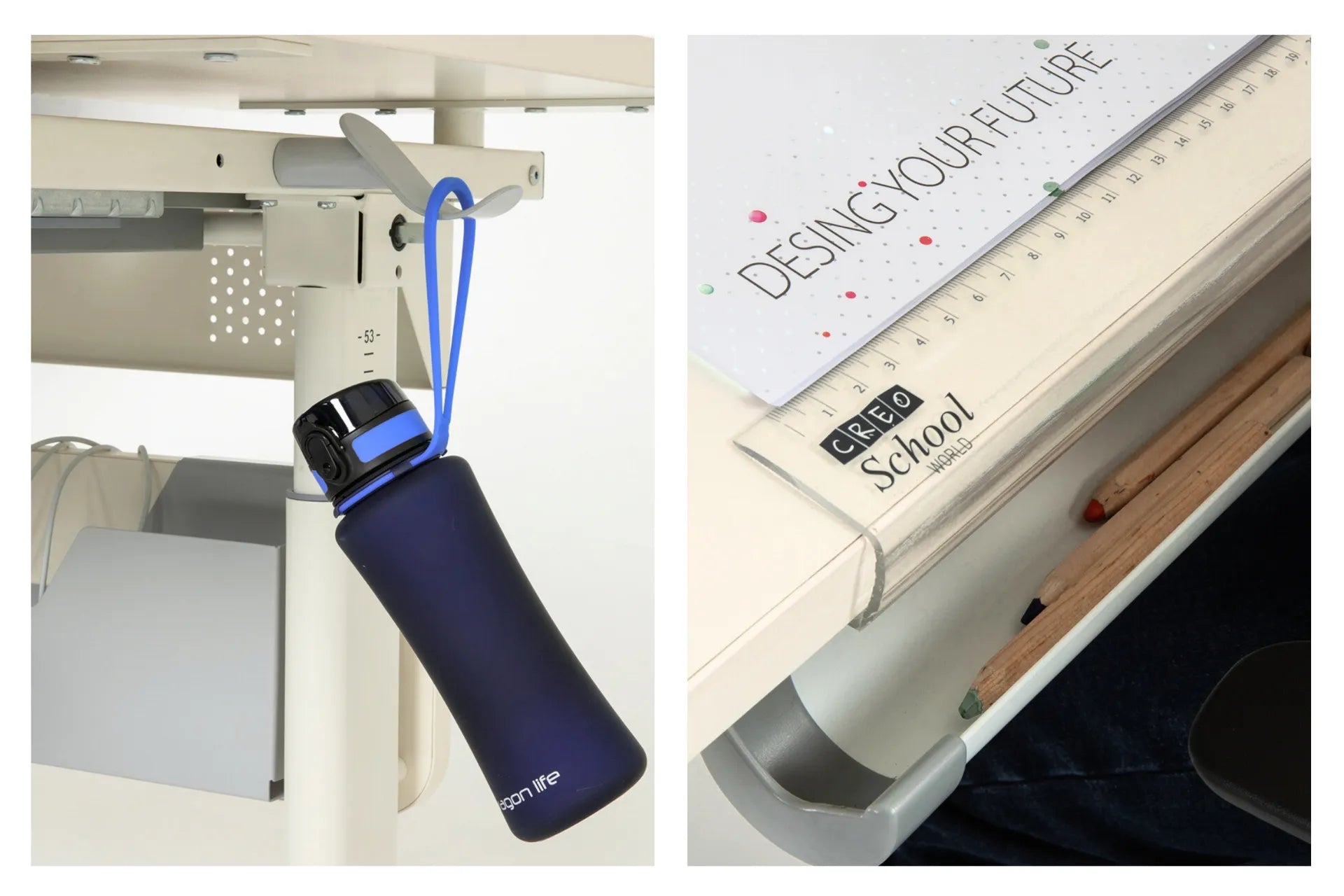 Mini Vega Basic - Beyaz / Mavi