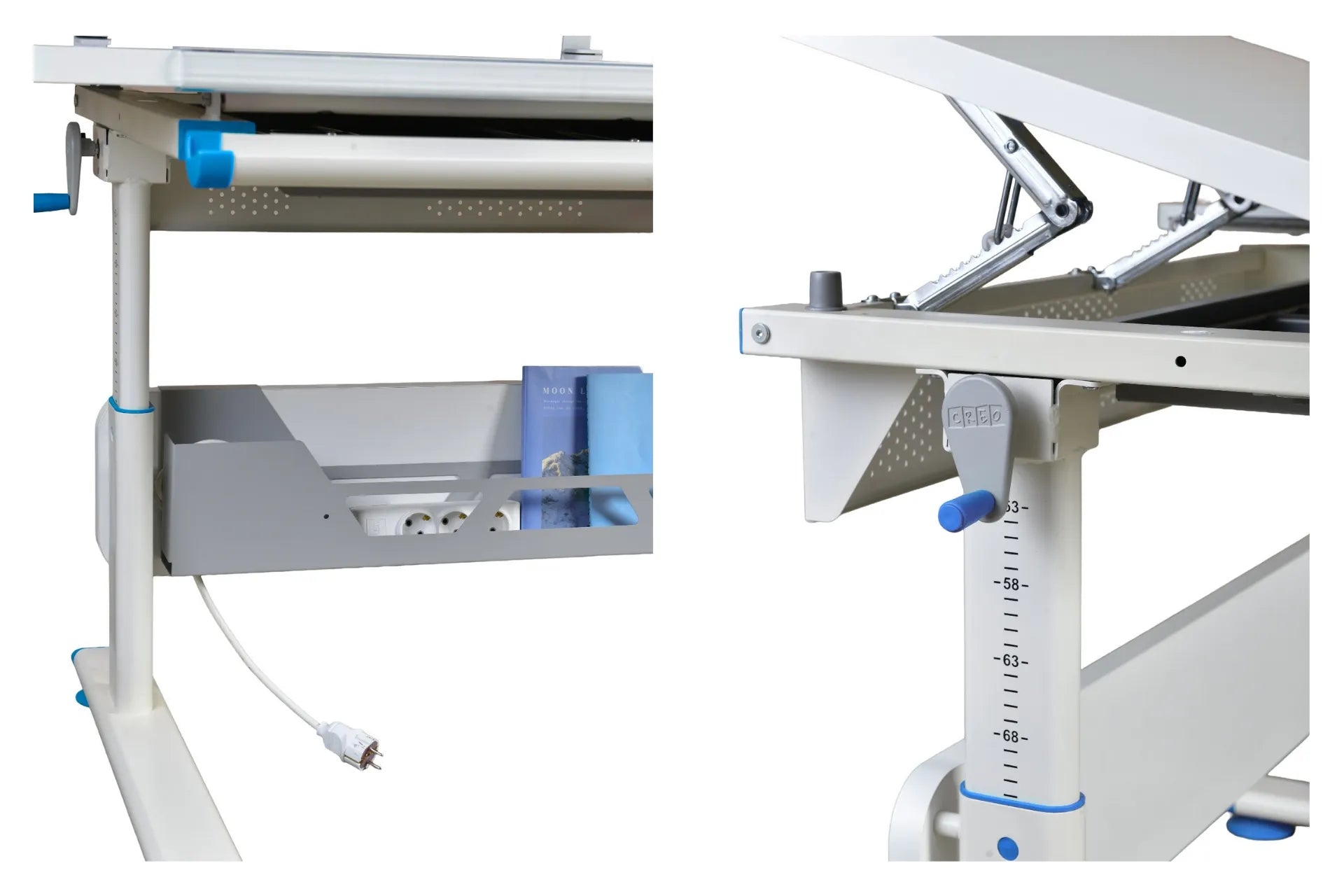 Mini Vega Standart - Beyaz / Mavi