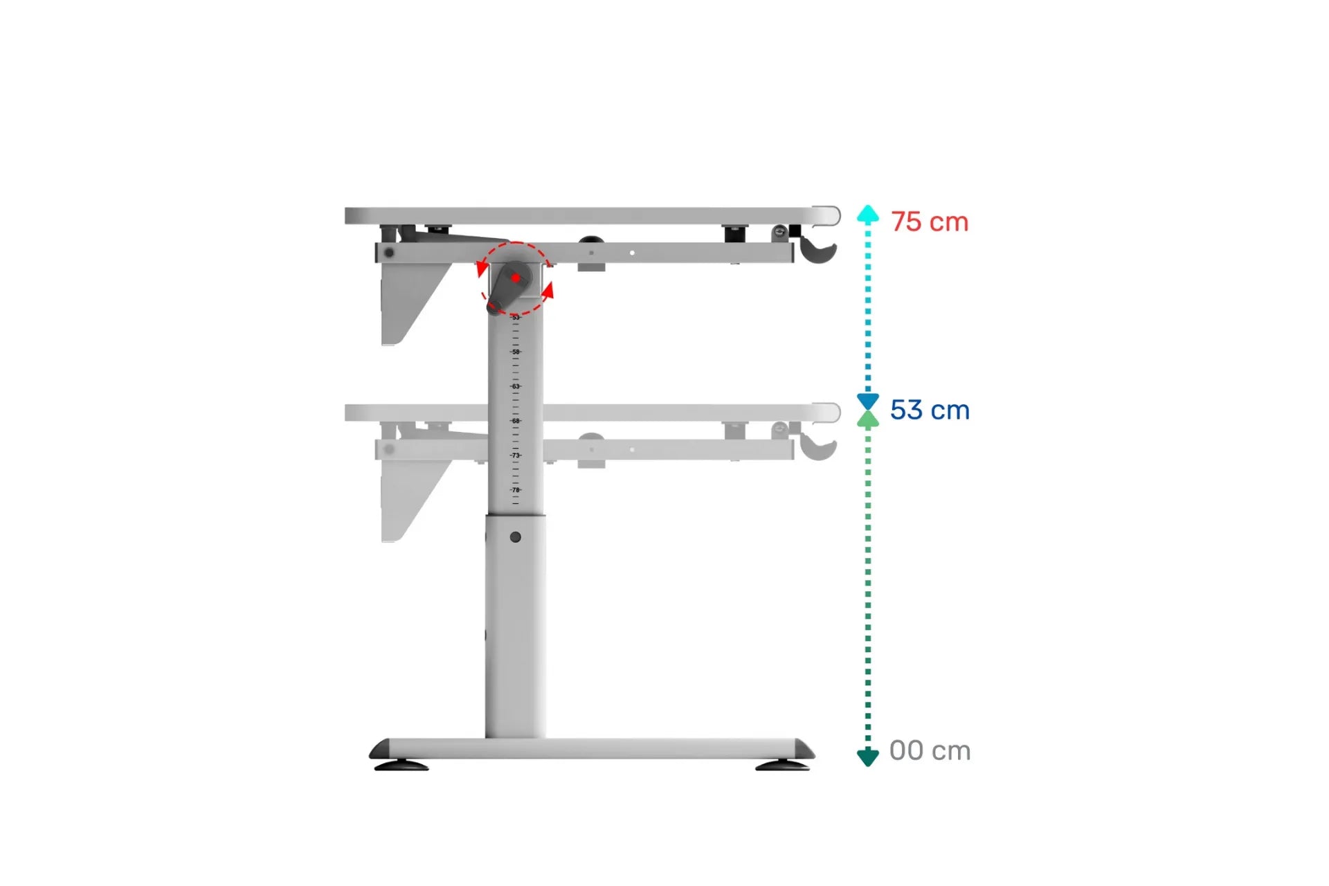 Mini Vega Standart - Beyaz / Mavi