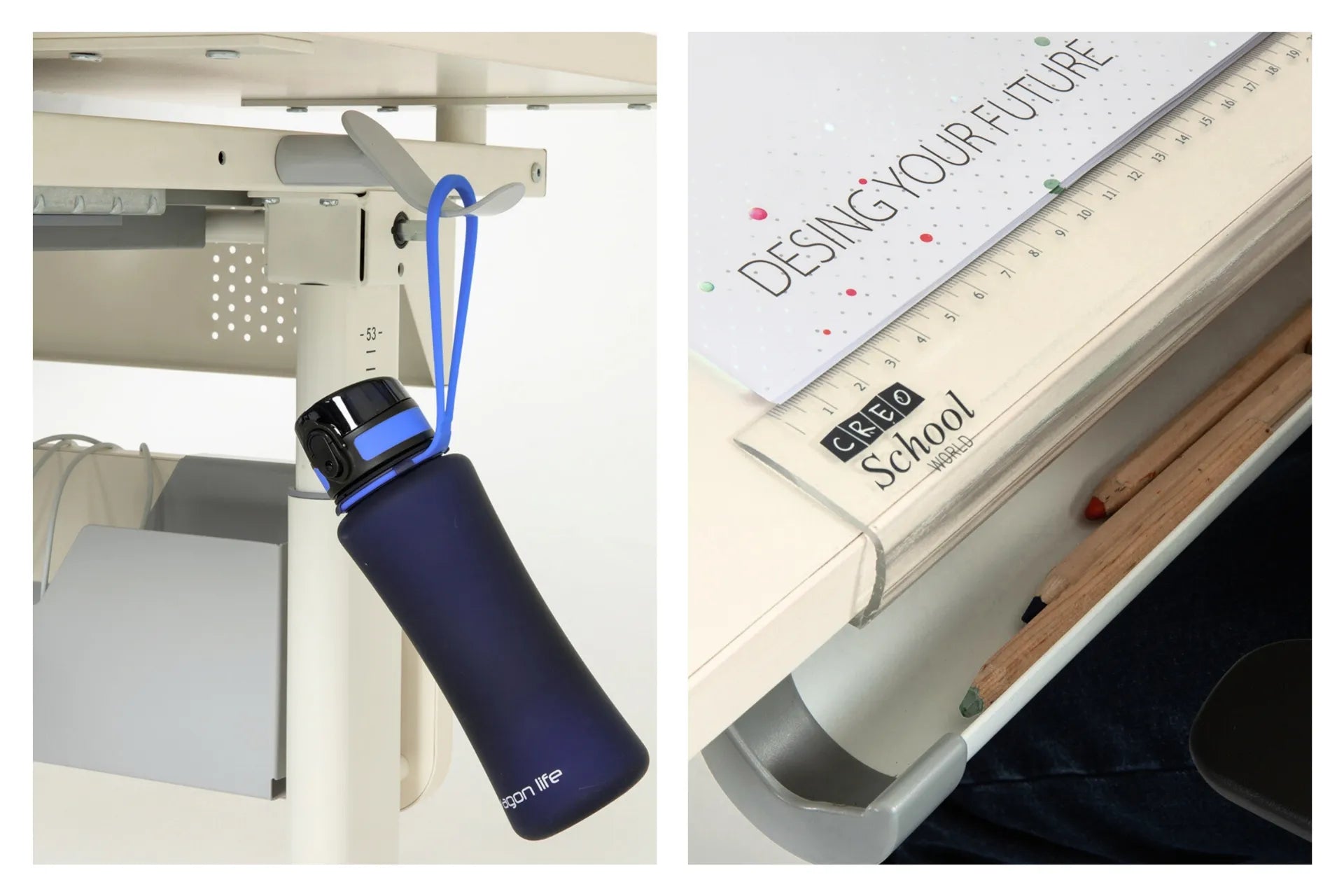 Mini Vega Advanced - Ekru / Mavi