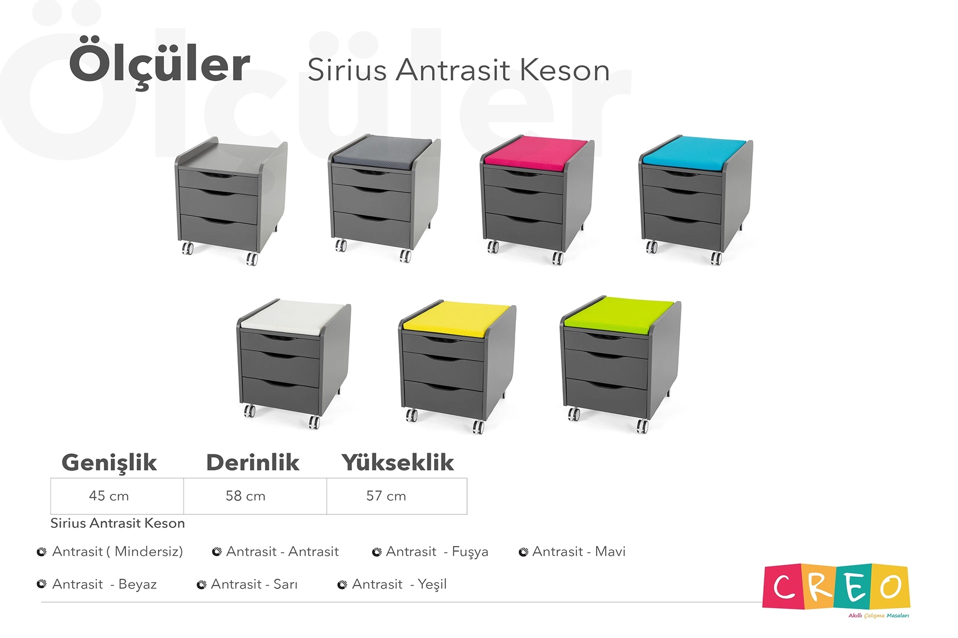 Sirius Keson - Antrasit / Antrasit