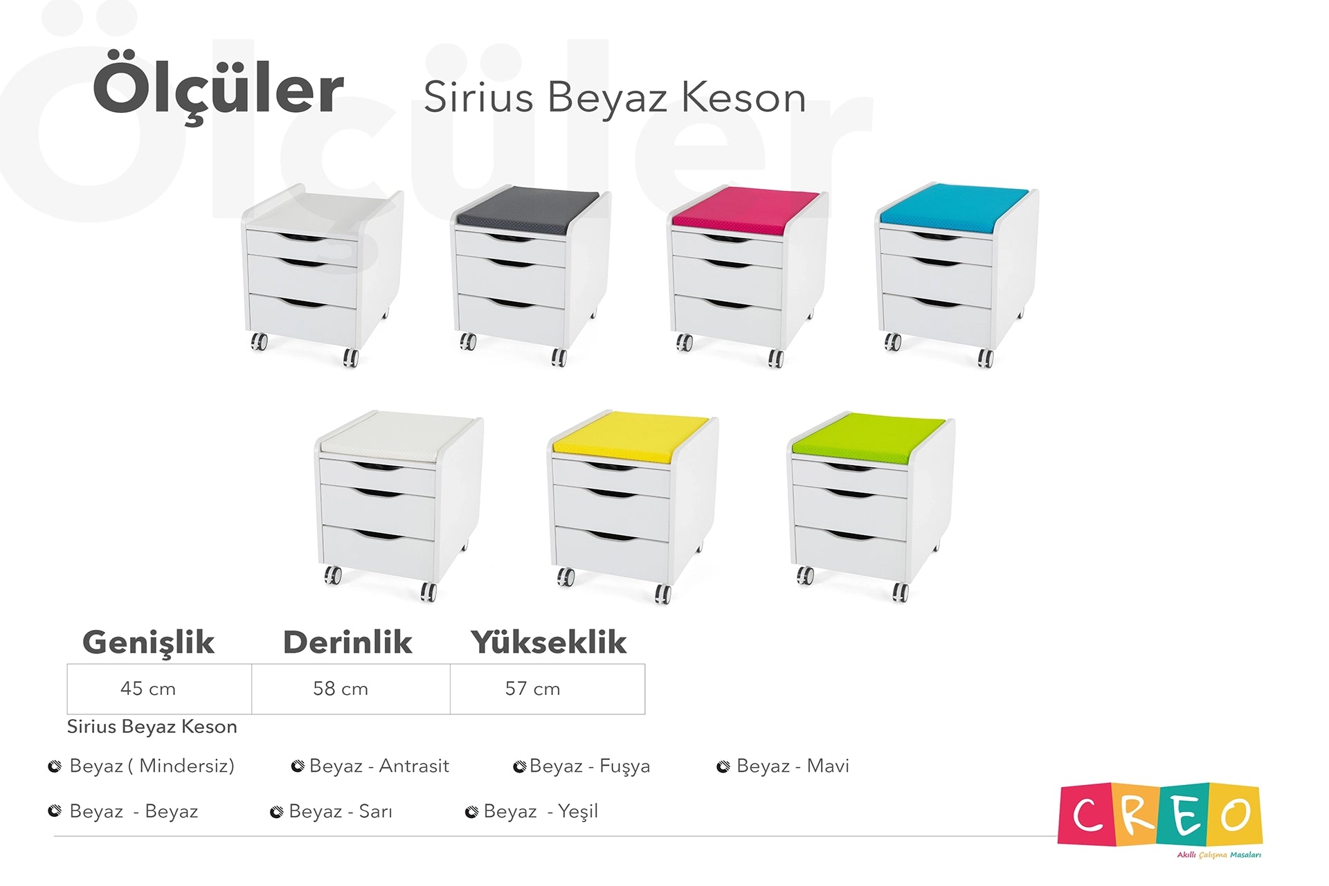 Sirius Keson - Beyaz / Sarı