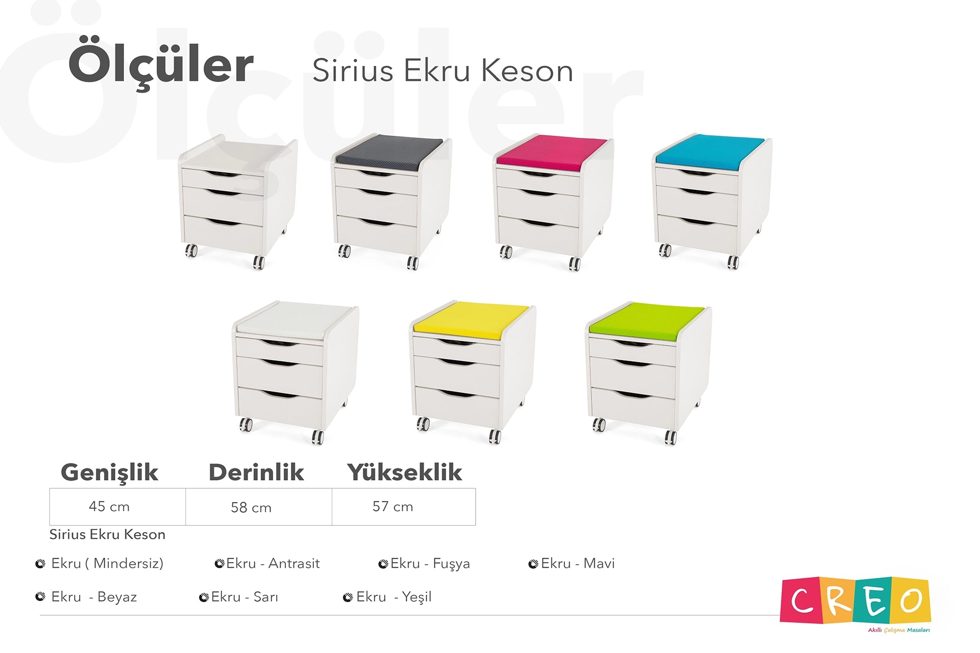 Sirius Keson - Ekru / Sarı