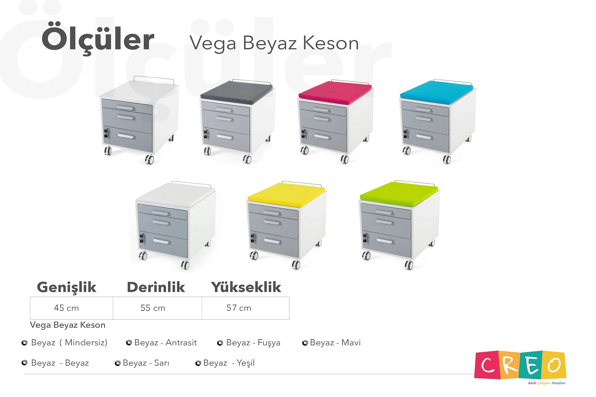 Vega Keson - Beyaz / Beyaz
