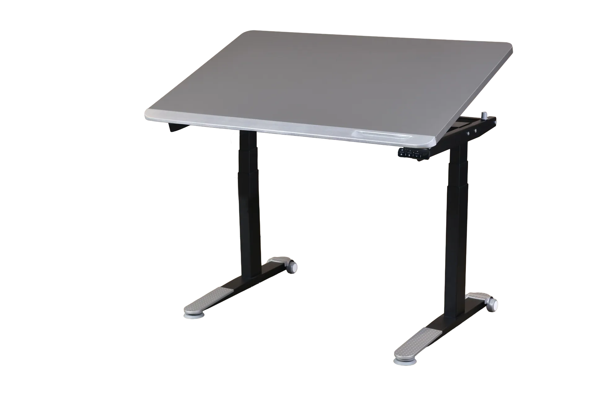 Omni Simple Elektrikli Masa - Antrasit / Gri