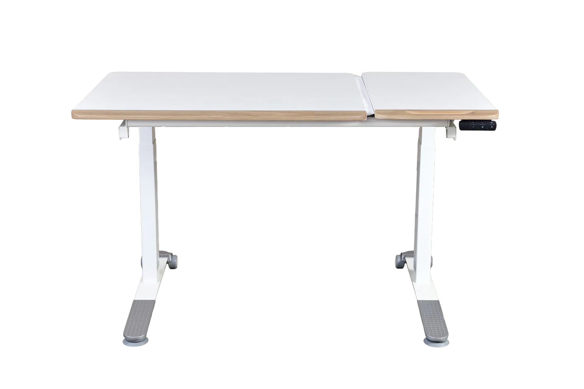 Omni Simple Çift Tabla - Beyaz / Amerikan Meşe