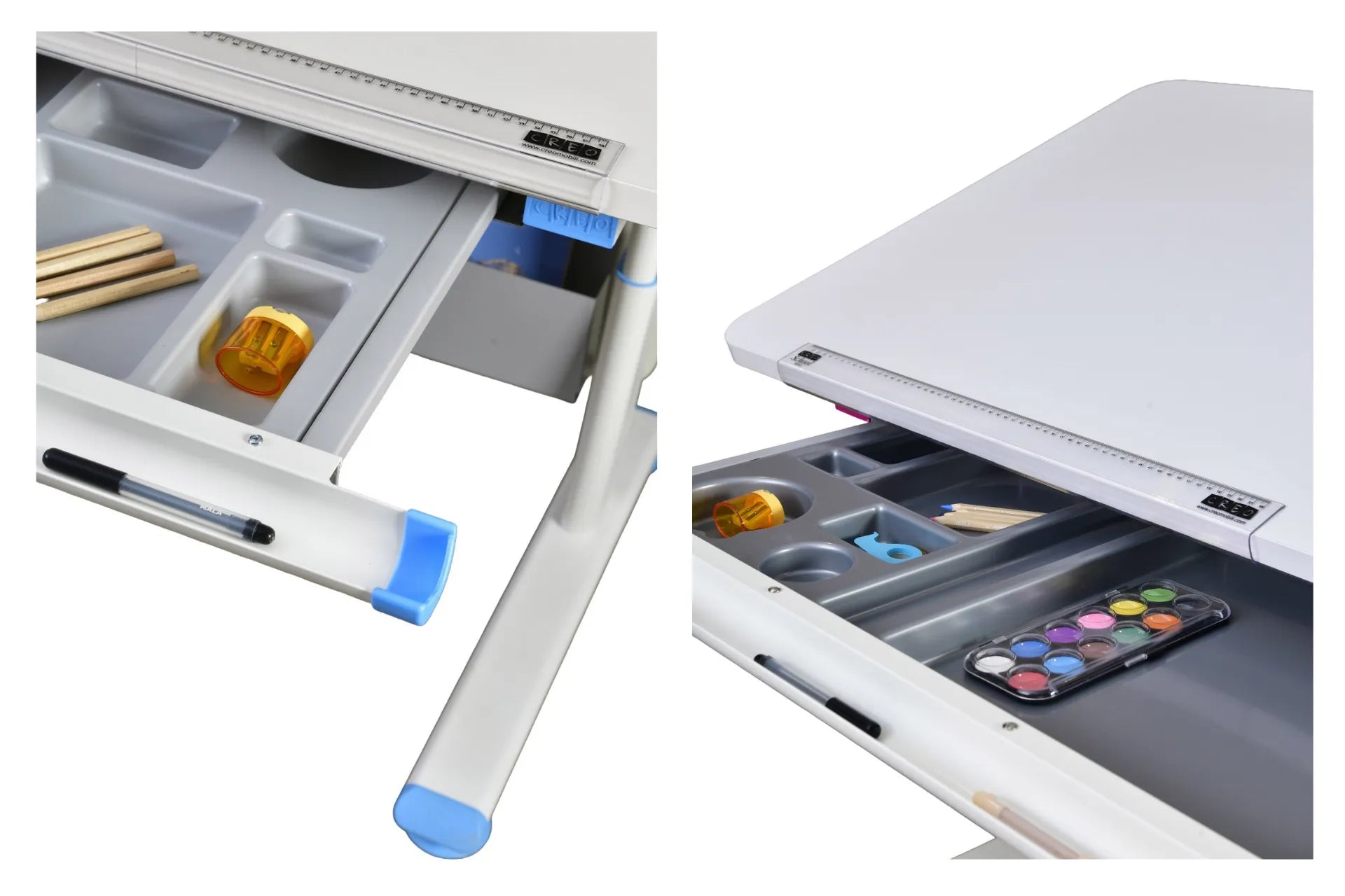 Mini Vega Basic - Beyaz / Mavi
