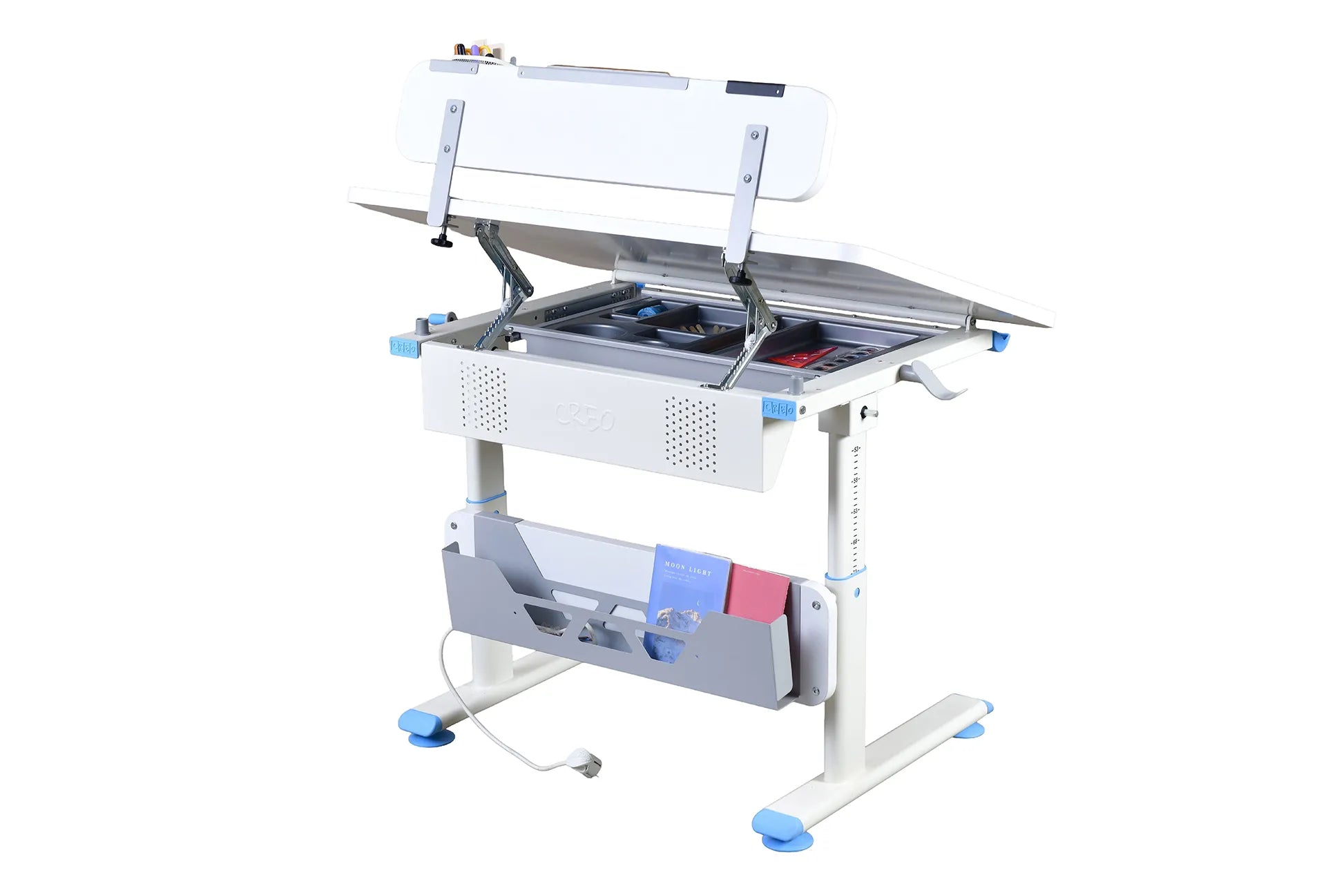 Mini Vega Standart - Ekru / Mavi