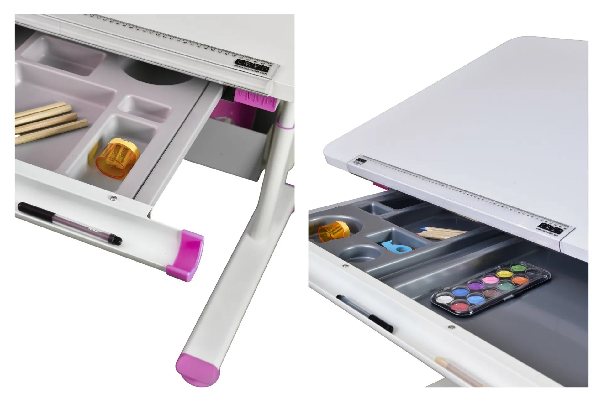 Mini Vega Advanced - Ekru / Fuşya