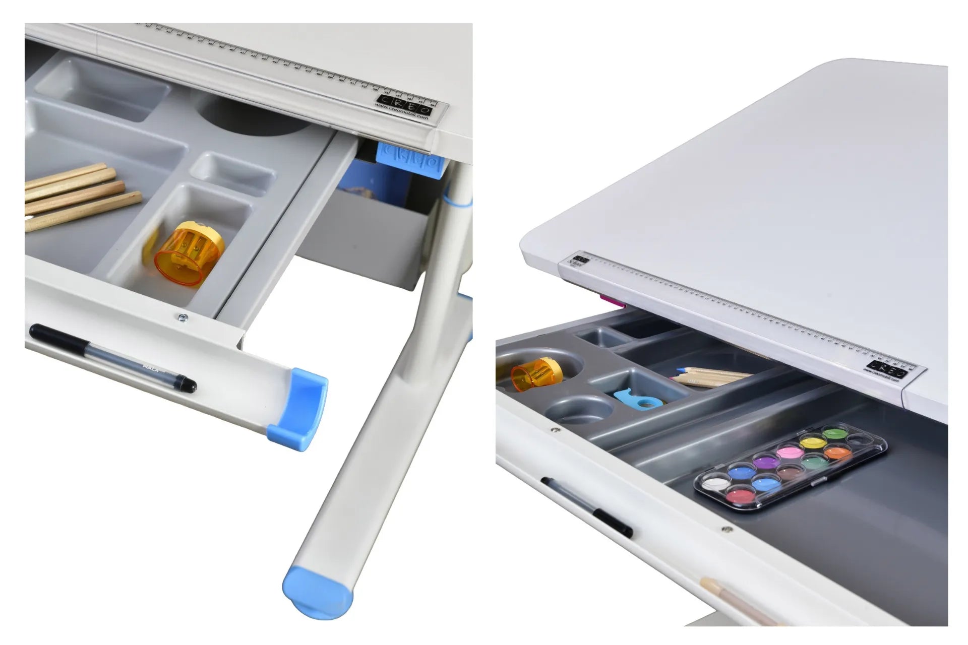 Mini Vega Advanced - Ekru / Mavi