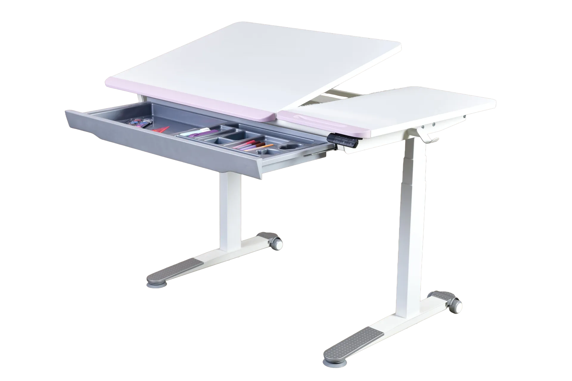 Omni Basic Çift Tabla - Beyaz / Toz Pembe