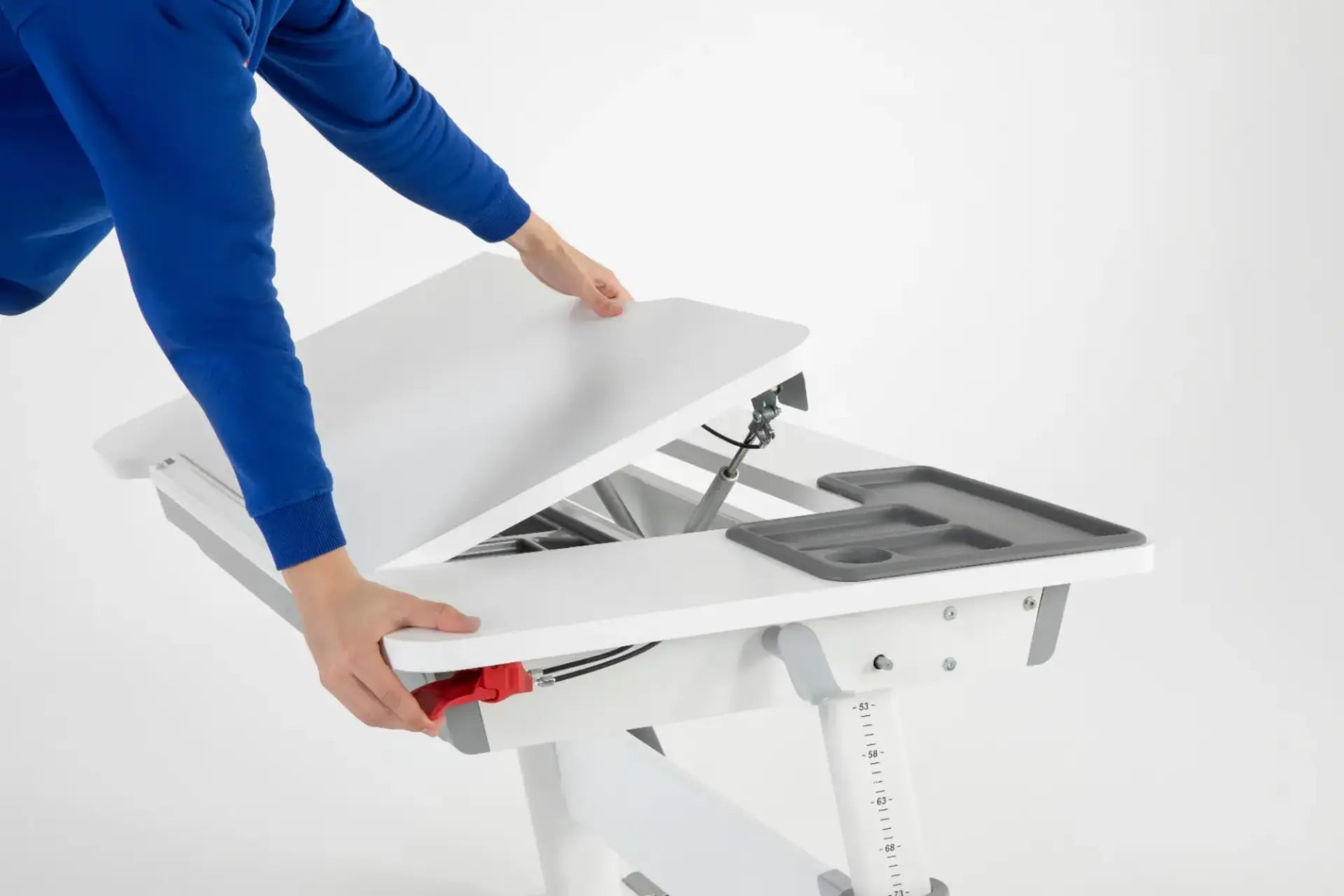 Sirius Advanced Çalışma Masası Takımı - Beyaz / Mavi